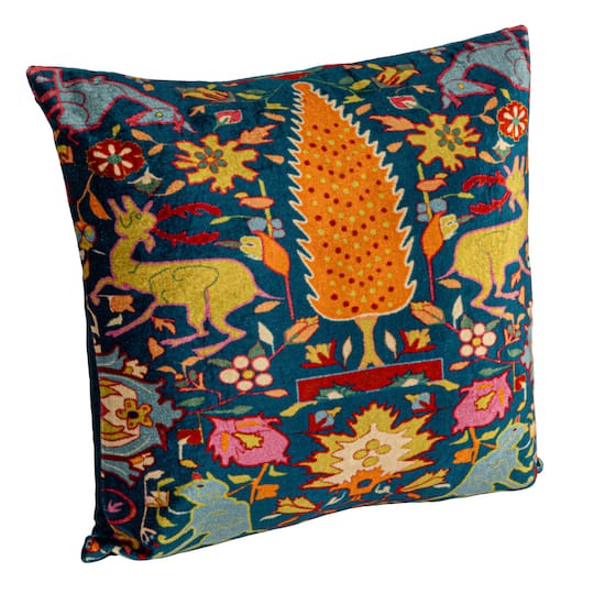 Hello Honey® 20" x 20" Bohemian Vintage Velvet Pillow